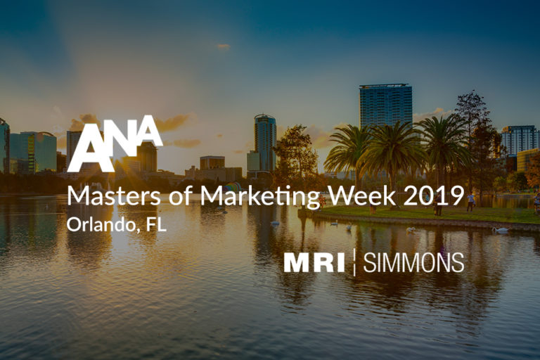 Meet us at ANA's Masters of Marketing MRISimmons