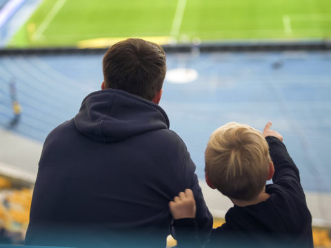 Sports Fans with Children