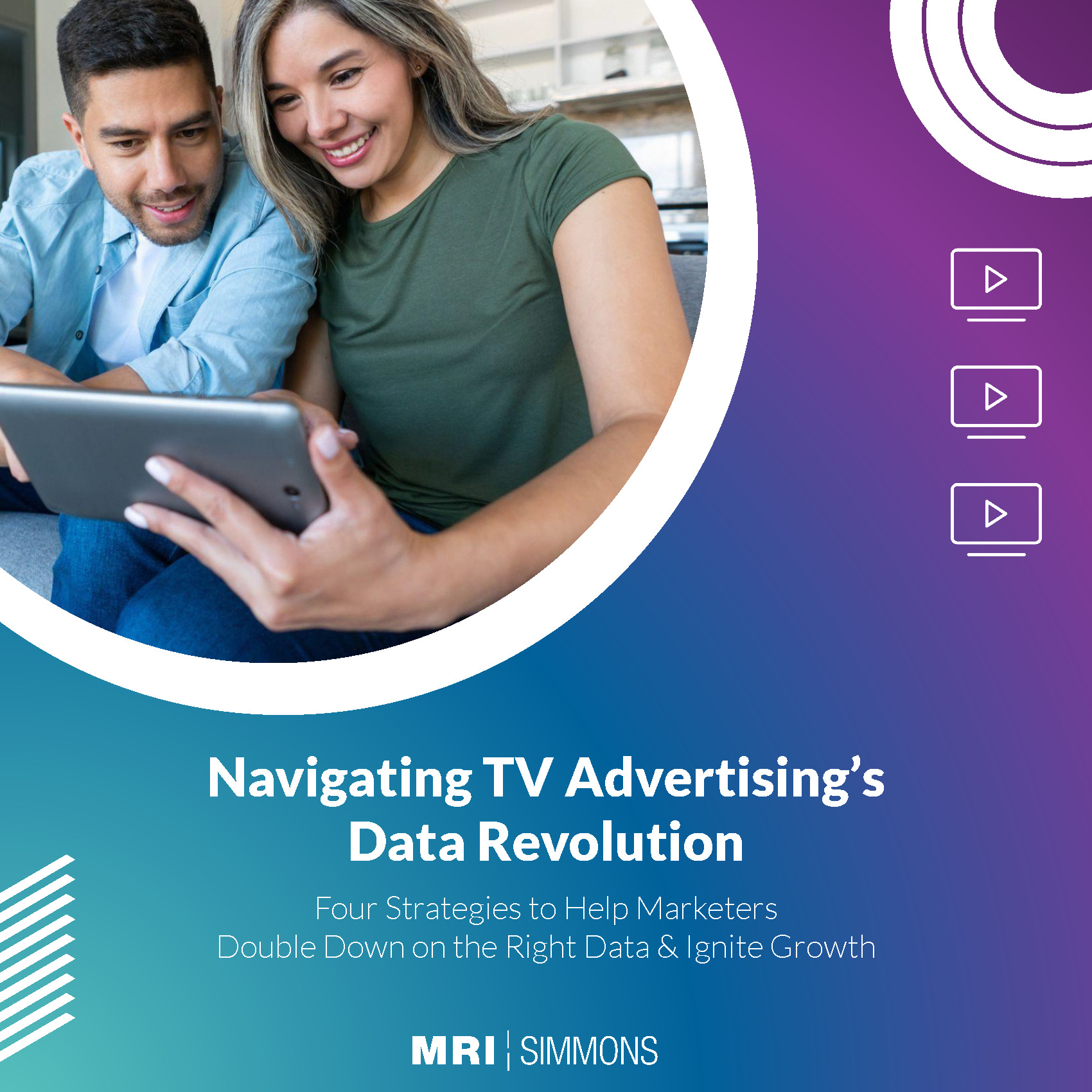 Navigating TV Advertising's Data Revolution Ebook 2024 - MRI-Simmons_Page_01