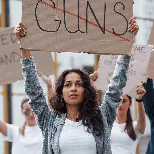 gun protest